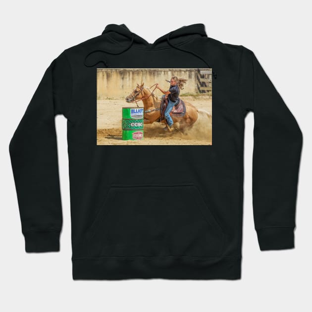 Barrel racer Hoodie by joesaladino